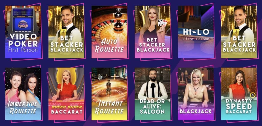 Royspins casino - Live casino