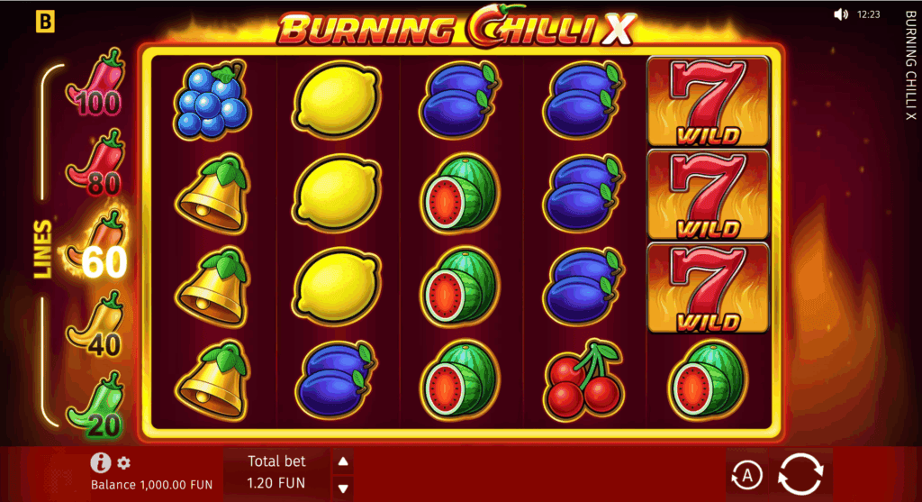 Burning Chilli X Gaming Demo
