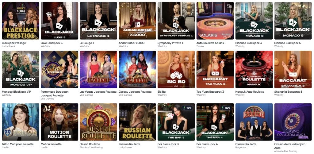 Ivibet Casino - Live casino