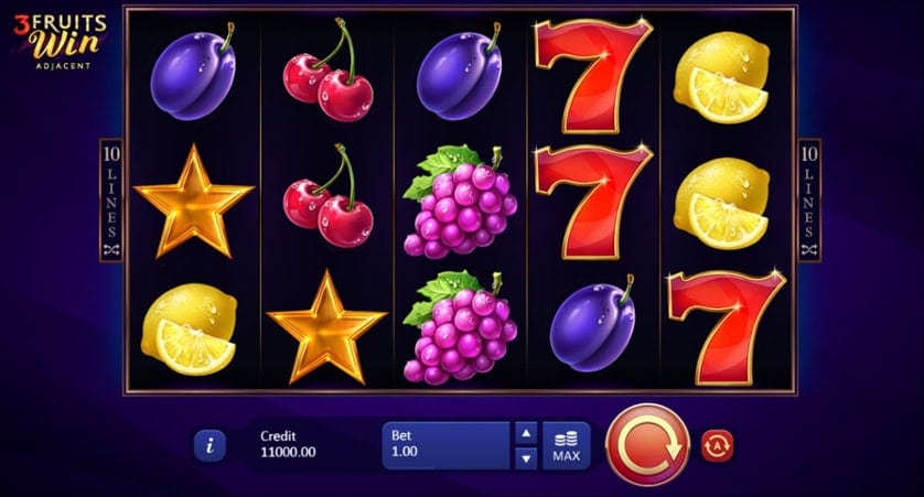 Joacă gratis 3 Fruits Win: 10 lines