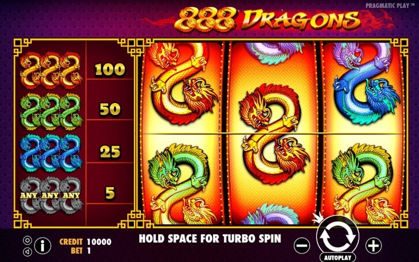 Joacă Gratis 888 Dragons
