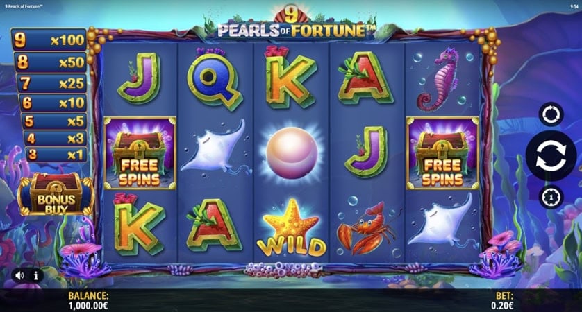 Joacă gratis 9 Pearls of Fortune