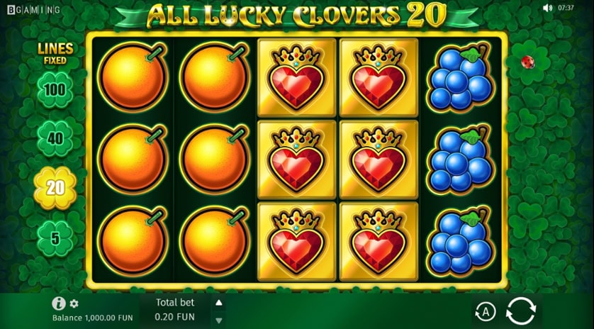 Joacă Gratis All Lucky Clovers