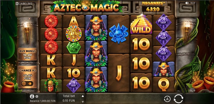 Joacă gratis Aztec Magic Megaways