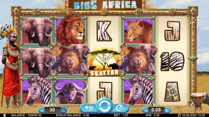 Joacă gratis Big 5 Africa