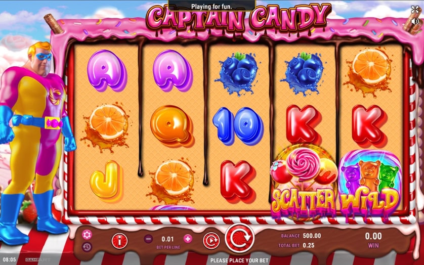 Joacă Gratis Captain Candy