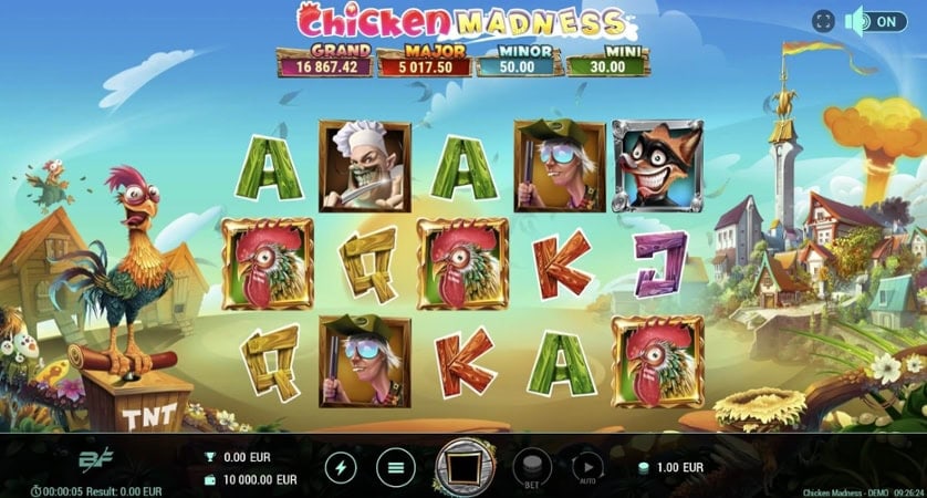 Joacă gratis Chicken Madness