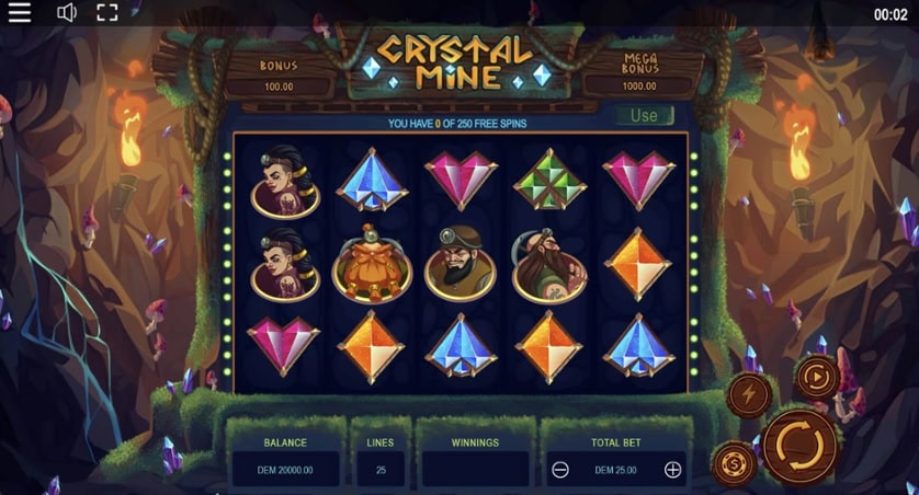 Joacă Gratis Crystal Mine