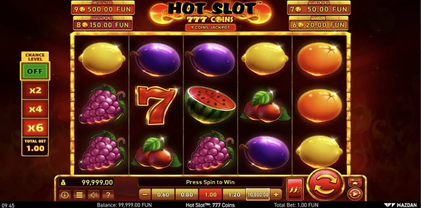 Joacă Gratis Hot Slot: 777 Coins