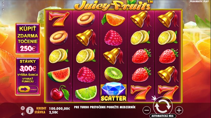 Joacă Gratis Juicy Fruits