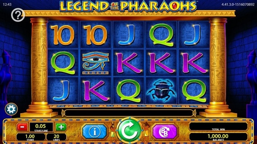 Joacă gratis Legend of the Pharaohs