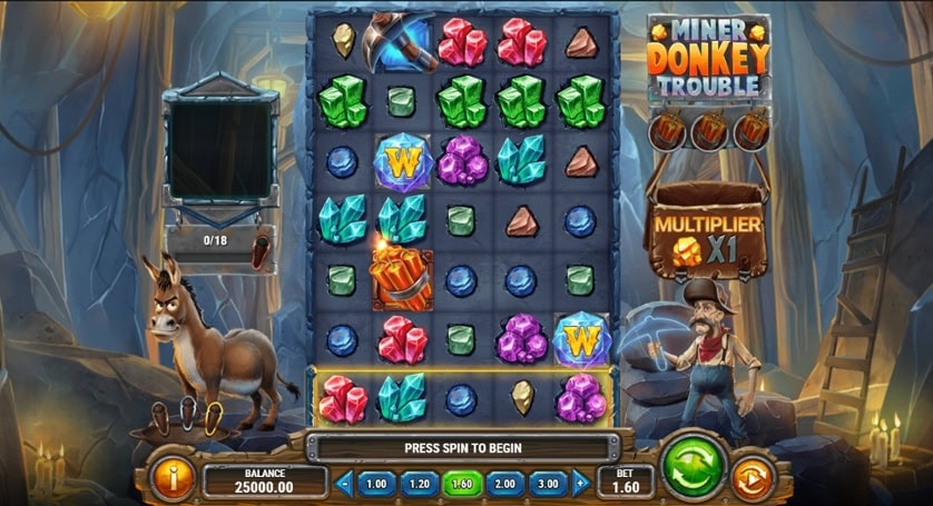 Joacă gratis Miner Donkey Trouble