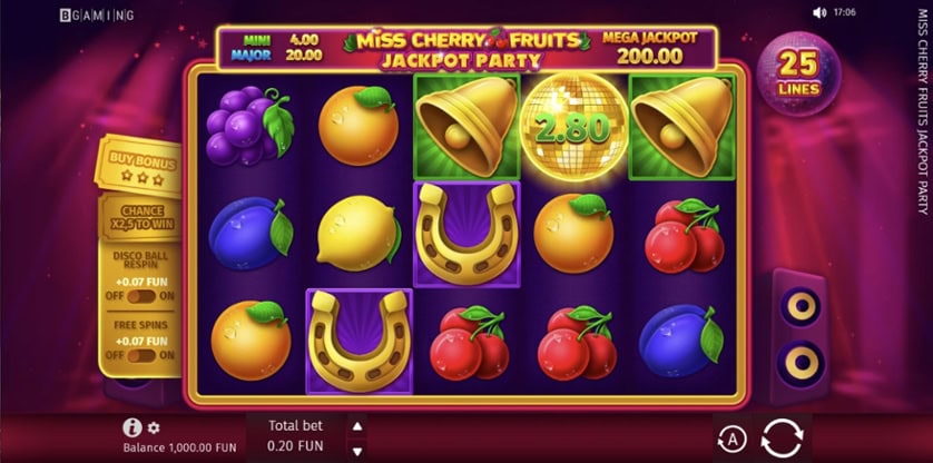 Joacă Gratis Miss Cherry Fruits Jackpot Party
