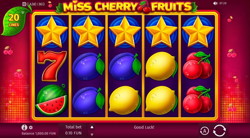 Joacă Gratis Miss Cherry Fruits