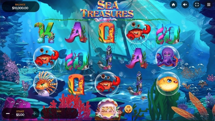 Joacă gratis Sea Treasures