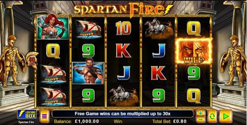 Joacă Gratis Spartan Fire