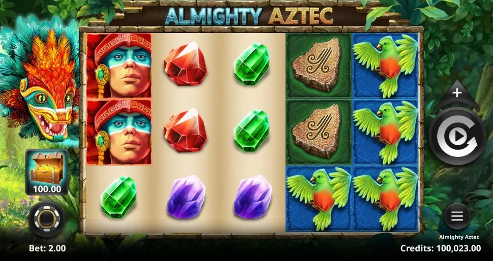 Joacă Gratis Almighty Aztec
