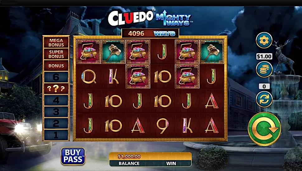 Joacă gratis Cluedo Mighty Ways