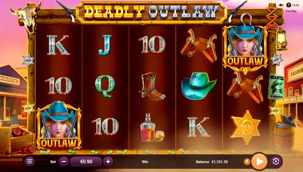 Joacă gratis Deadly Outlaw