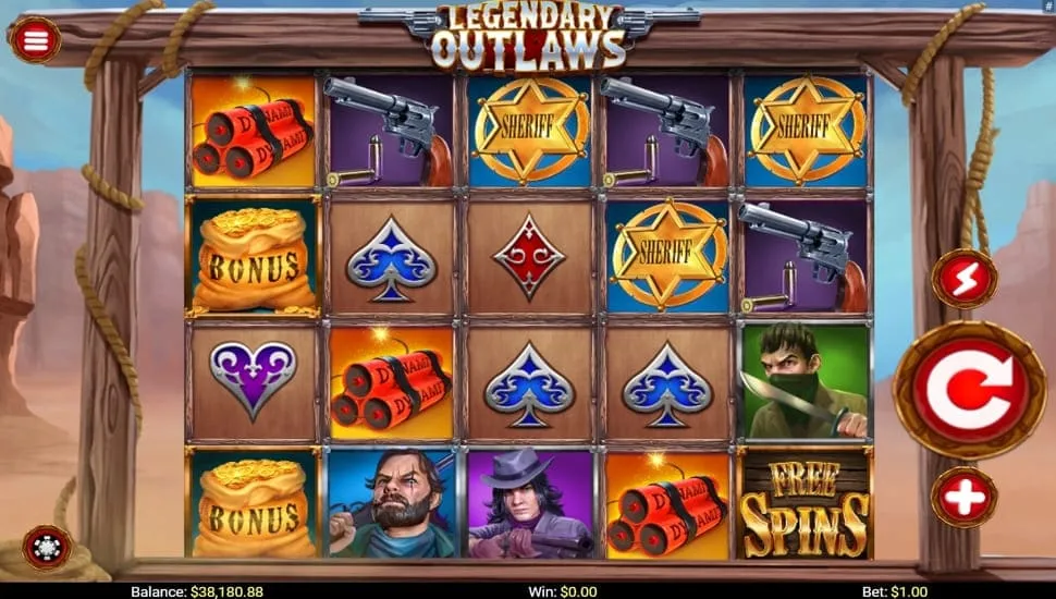 Joacă gratis Legendary Outlaws