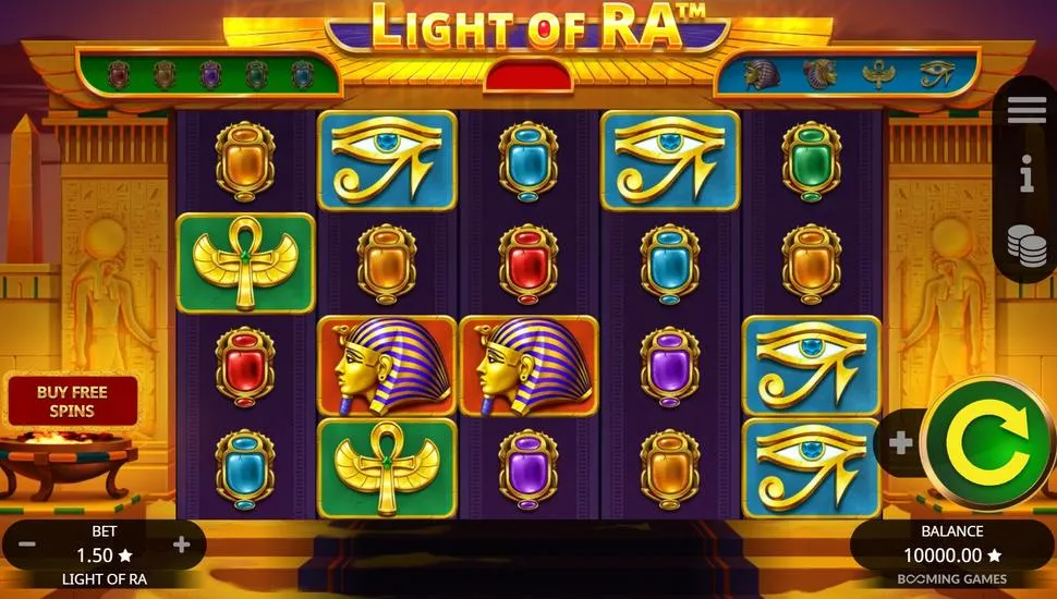 Joacă Gratis Light of Ra