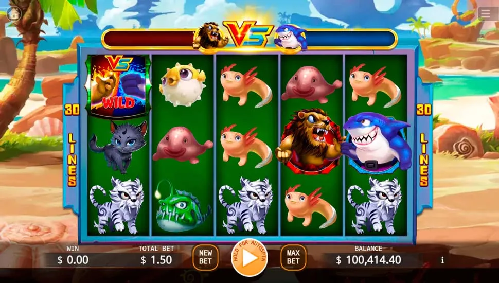 Joacă Gratis Lion vs. Shark