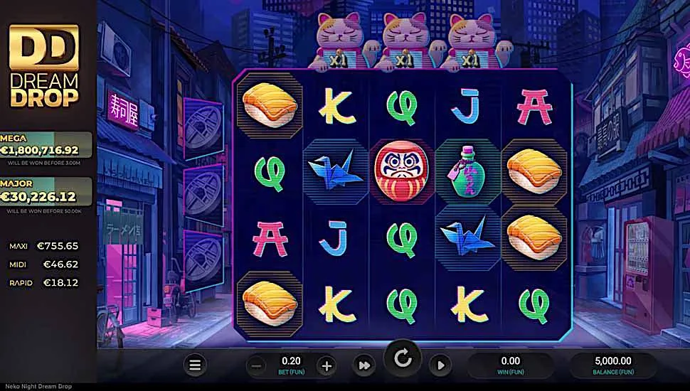 Joacă gratis Neko Night Dream Drop