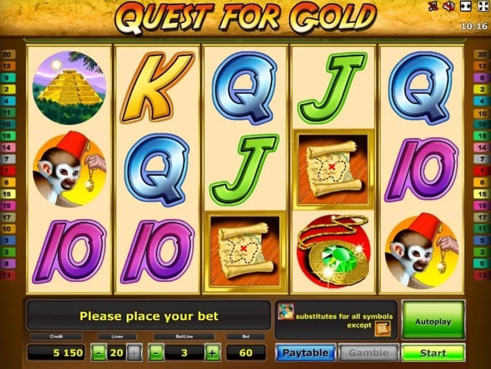 Joacă gratis Quest for Gold