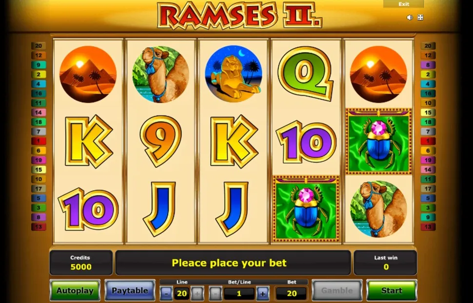 Joacă Gratis Ramses II