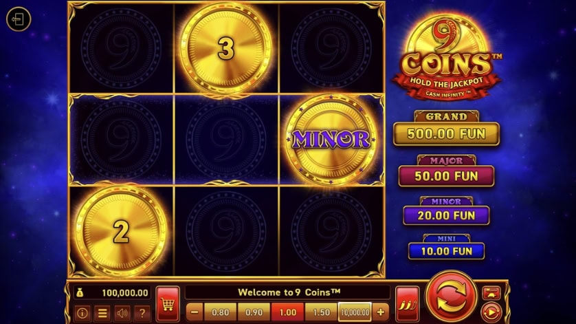 Joacă gratis 9 Coins