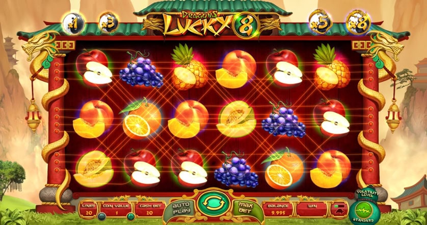 Joacă gratis Dragons Lucky 8