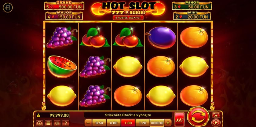 Joacă gratis Hot Slot: 777 Rubies