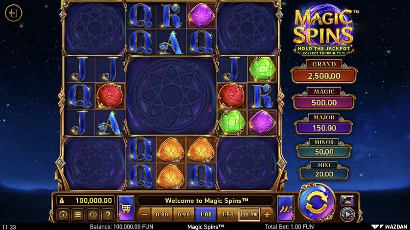 Joacă gratis Magic Spins