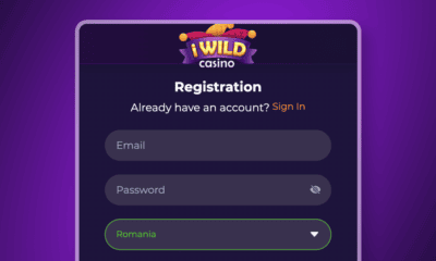 Apasă butonul "Sign Up" pentru a începe procedura de înregistrare