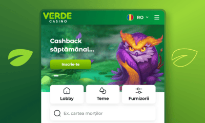 Accesează site-ul Verde Casino online de pe pagina noastră