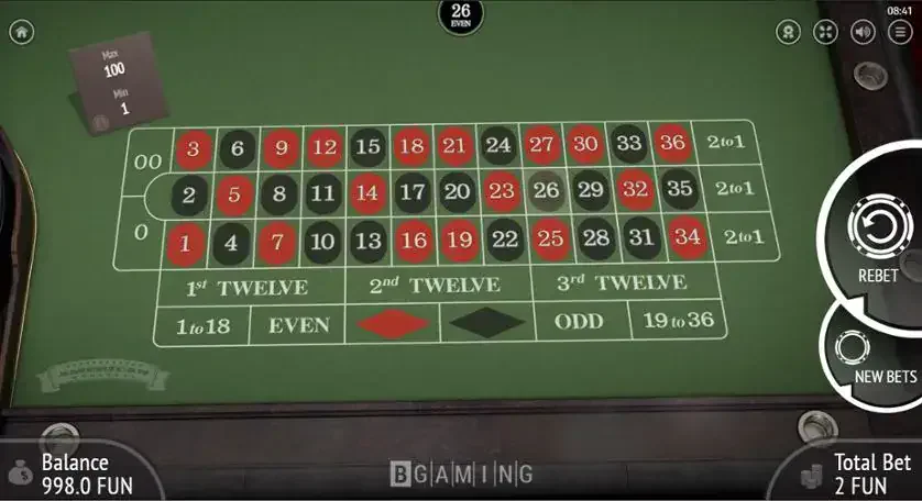 Joacă gratis American Roulette