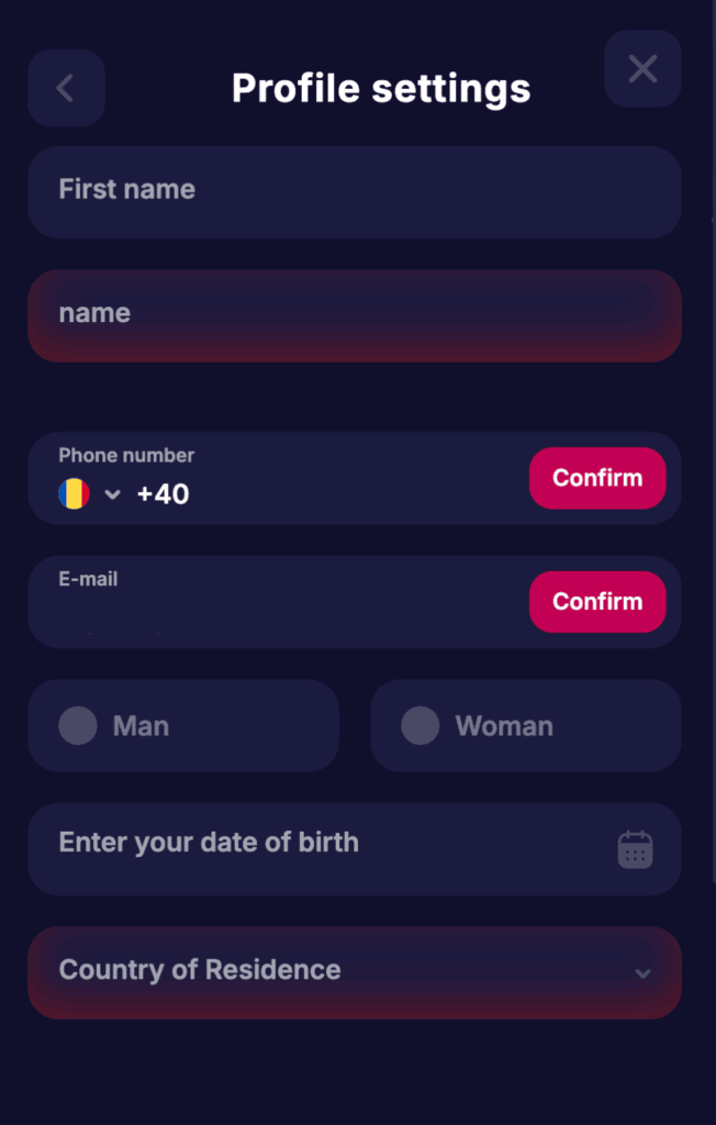 Scrie-ți adresa de e-mail/ numărul de telefon & Introdu o parolă