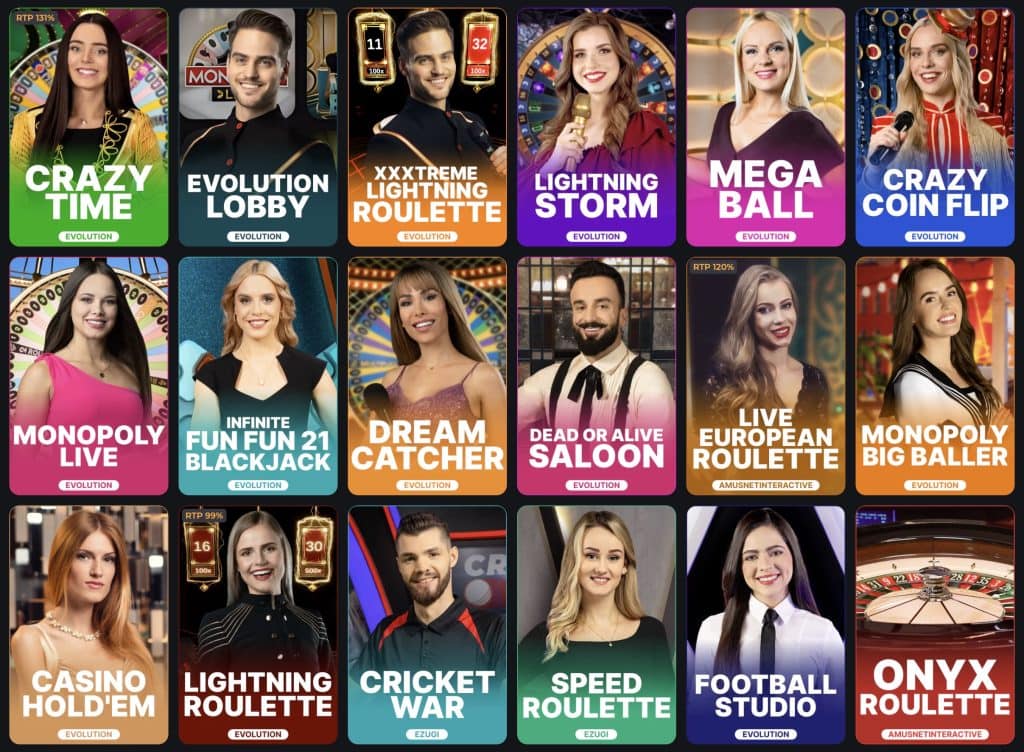 Cosmicslot casino Live Casino