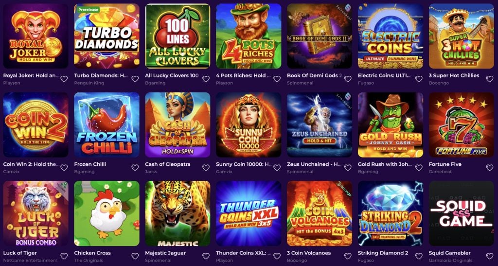 Gambloria - populare sloturi