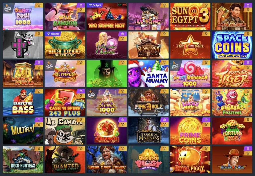 Jet Casino - Sloturi